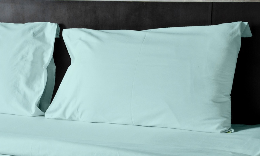 Image 3: Queen Size Luxury Comfort 4-Piece 1800 Series Deep Bedding Soft Sheet sets 