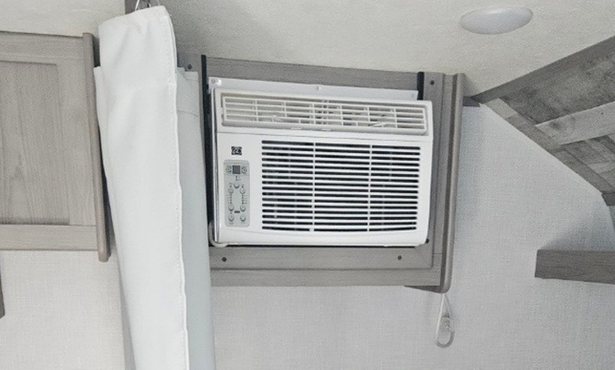 Image 3: Three Day RV Trailer Rental with Camp Gear and Setup