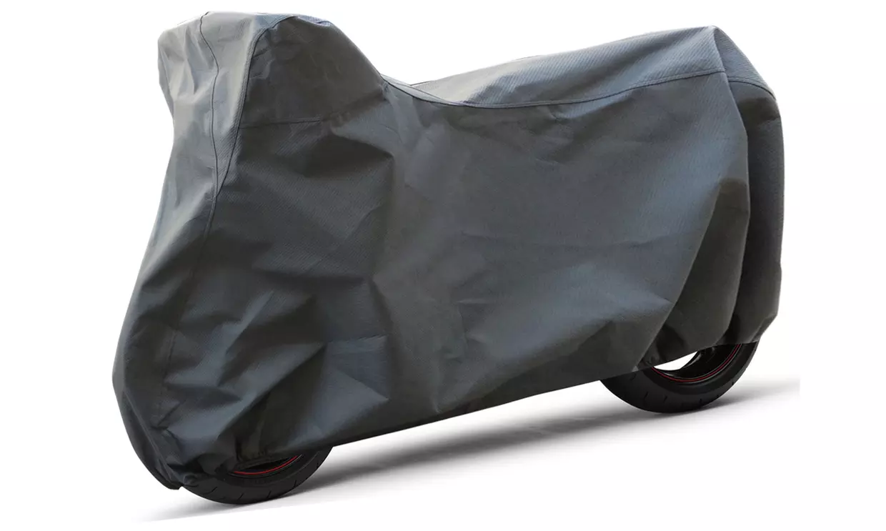 Water- and Wind-Resistant Indoor or Outdoor Motorcycle Cover - Primary Image