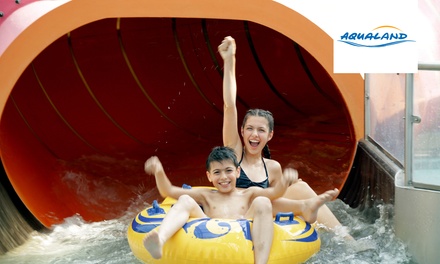 **Pour 2 personnes : billet journalier Aqualand** avec accès à la **piscine** et à l’**espace sauna**. - Aqualand