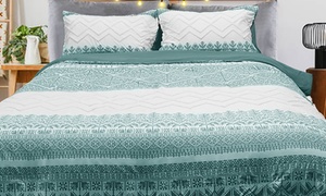 Ramesses Elite Boho Three-Piece Bamboo Blend Comforter Set