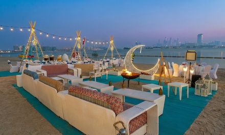 For 1 Child: 5* Beach front Iftar Buffet with Ramadan Beverages - Sunset Beachfront Iftar at The Retreat Palm Dubai MGallery