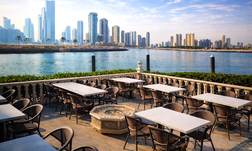 Image 4: Scenic Waterfront Iftar Buffet with Skyline Views
