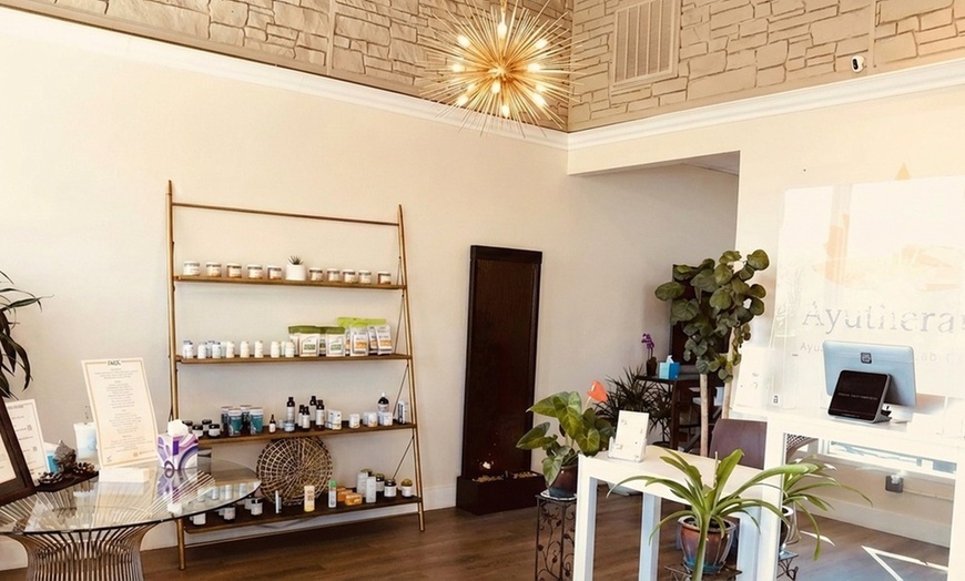 Image 3: Recharge & Restore: 60-min Abhyanga Massage or Marma Point Therapy