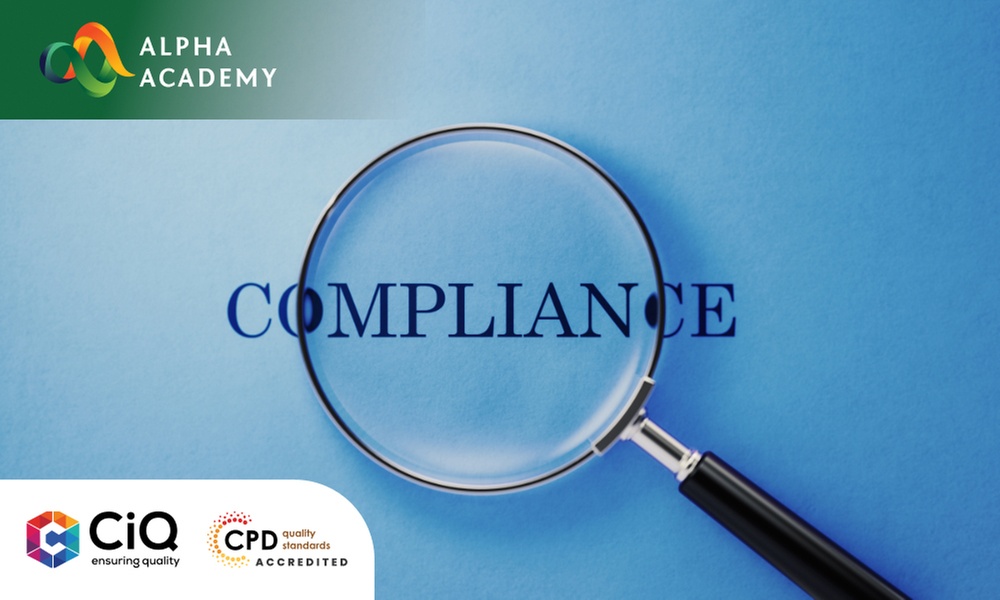 Compliance Specialist from Alpha Academy!