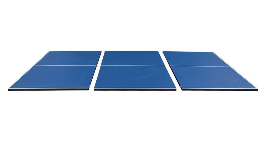 Image 3: Opvouwbaar 3-delig pingpong tafelblad 