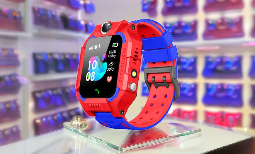 Image 1: Waterproof Kids Smartwatch with GPS Tracking and HD Cameras