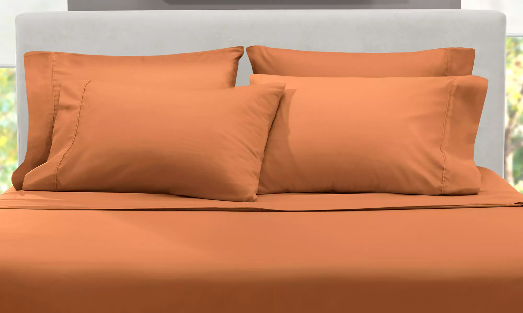 Nestl Extra Deep Pocket Sheets - 18-24 Inch Fitted Bed Sheet Set - 6 Piece