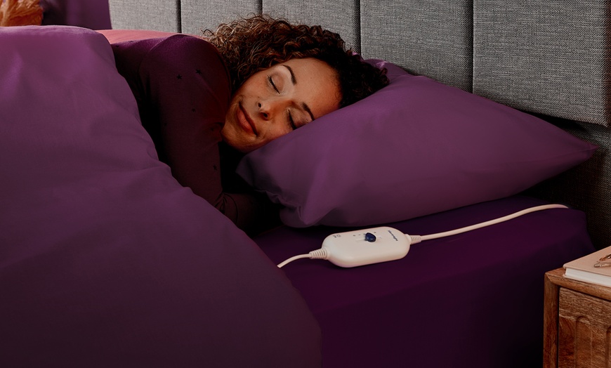 Image 3: Silentnight Cosy Teddy Fleece Electric Blanket