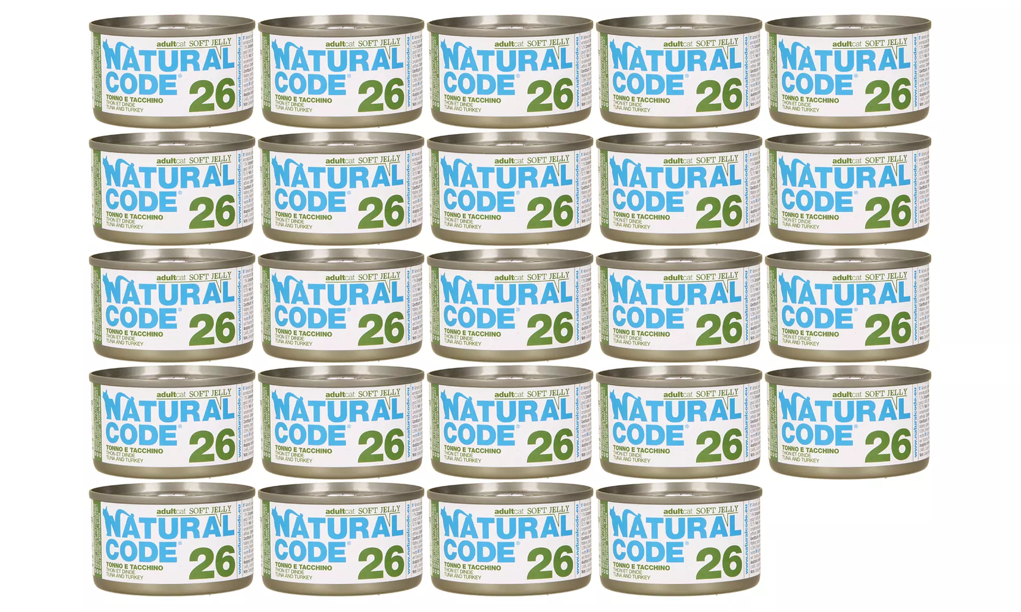 Natural Code - Cibo umido per gatti con ingredienti selezionati