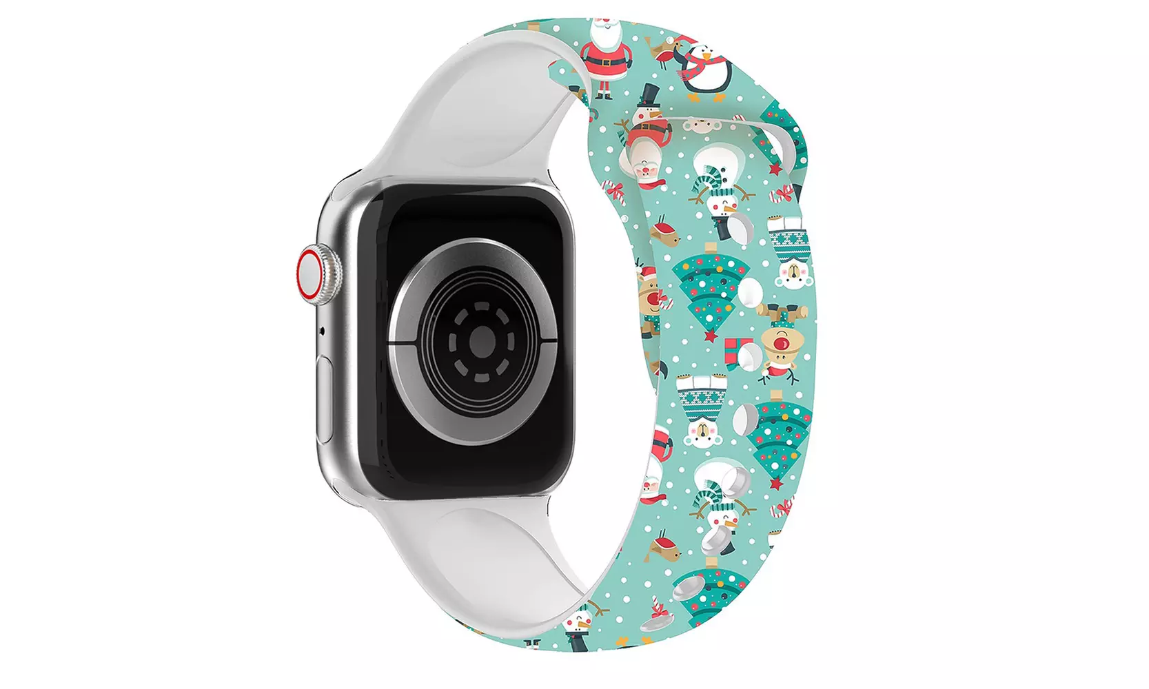 Waloo Christmas Silicone Sport Replacement Band For Apple Watch - All Series