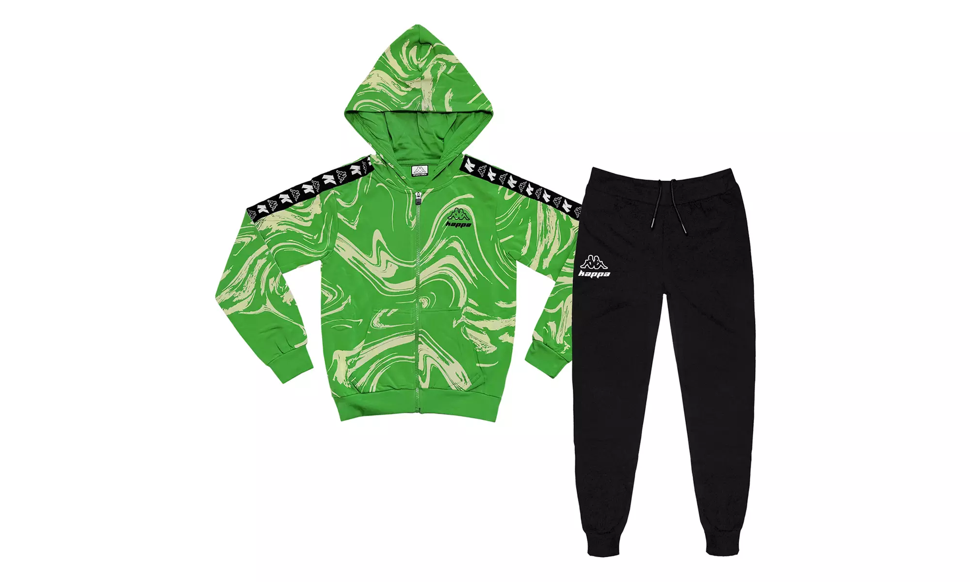 Tuta Kappa ragazzo in cotone leggero