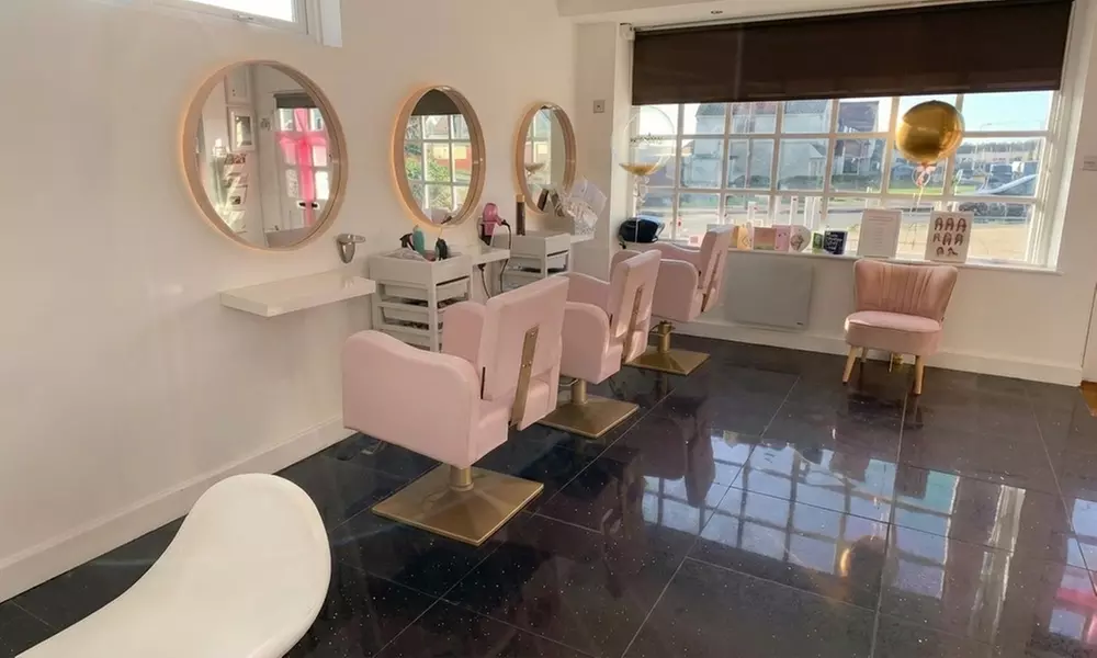 Precision Haircut Blow Dry with Optional Half Head Highlights