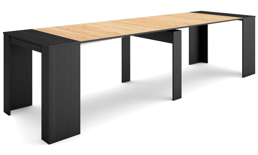 Image 15: Extendable Console Table for 6 people or up to 14 people