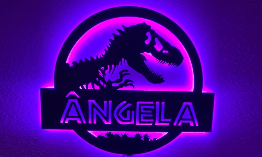 Image 10: Custom Custom Name Wall Lamp