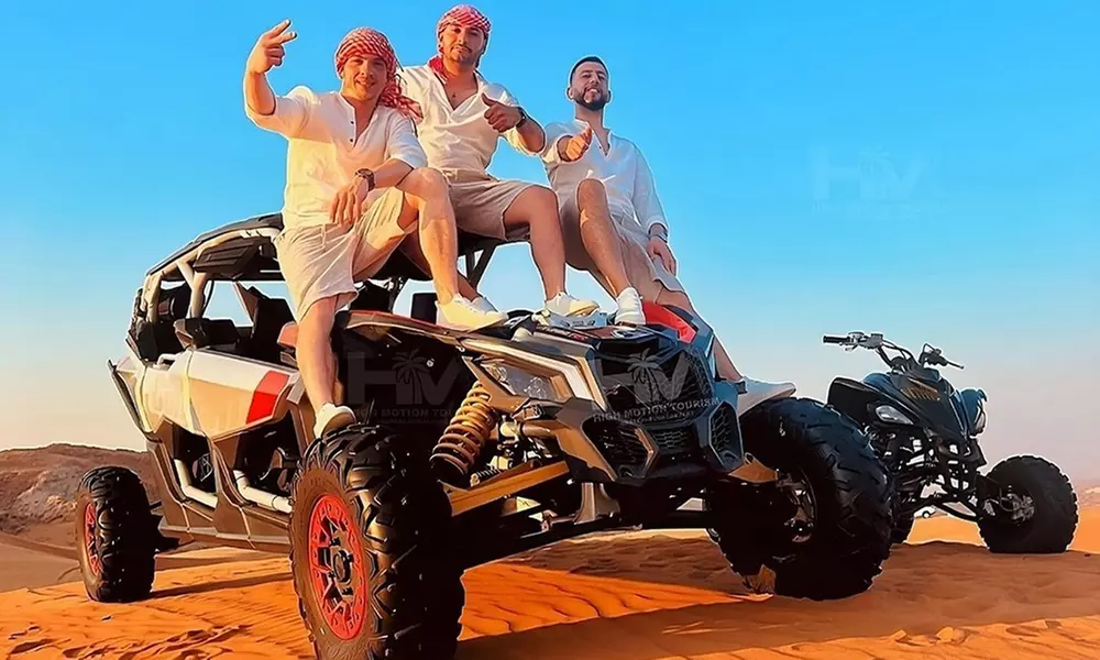 VIP Desert Safari with/without Quad Biking Ride for 1, 2 or 4 Guests