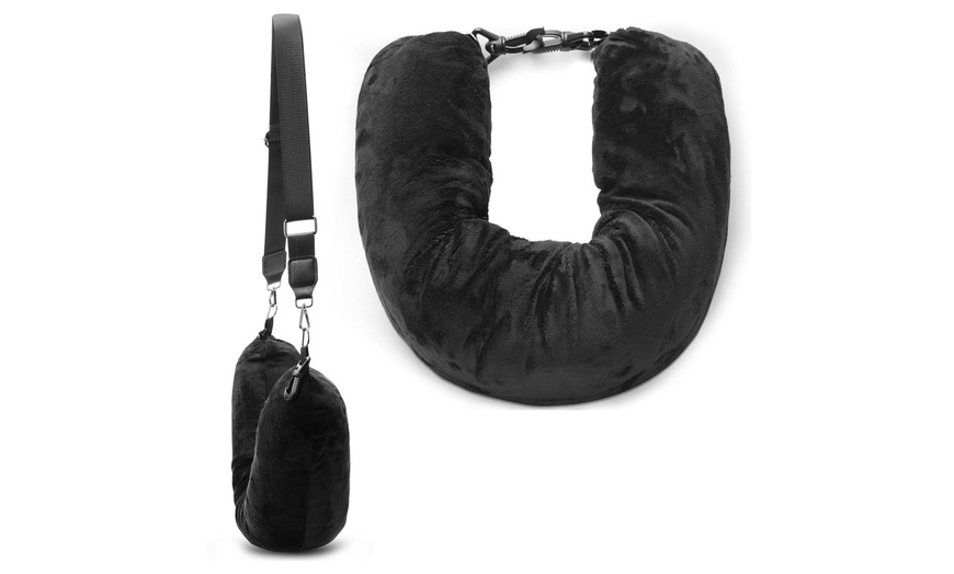 Image 3: Cuscino da viaggio a forma di U