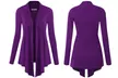 Open Front Cardigan S-3X by Made By Johnny Plus Size Sweater   - Second Medium