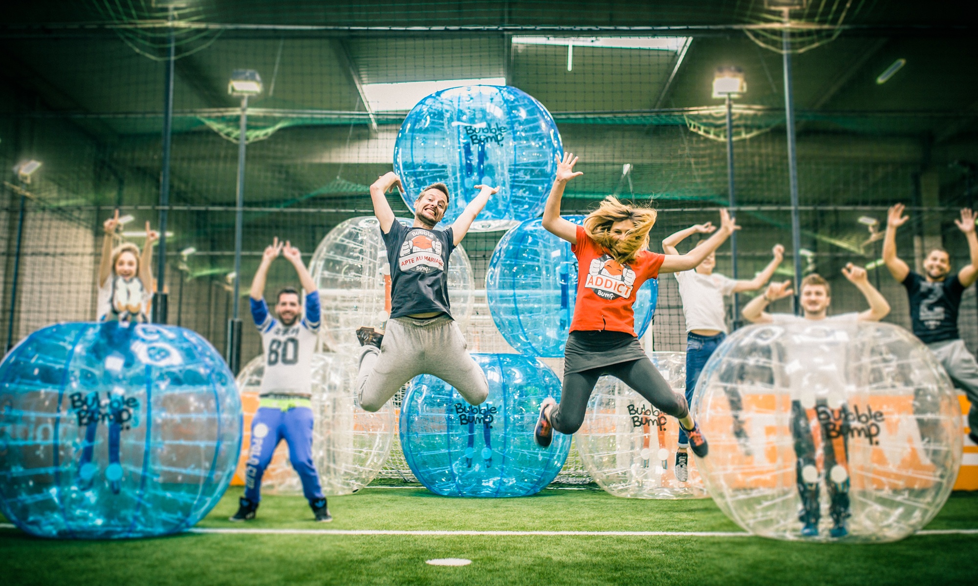 Testez le Bubble Bump et l’Archery Bump avec Bump Games