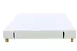 Sommier tapissier avec tissu doublé de mousse, lattes flexibles, matelas en option, Sampur, livraison offerte - Second Medium