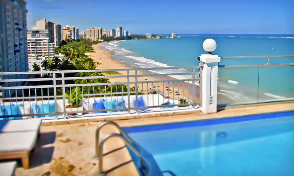 3-, 4-, or 5-Night Oceanfront Stay at San Juan Water Beach Club Hotel in Puerto Rico. Combine Up to 10 Nights. - Primary Image