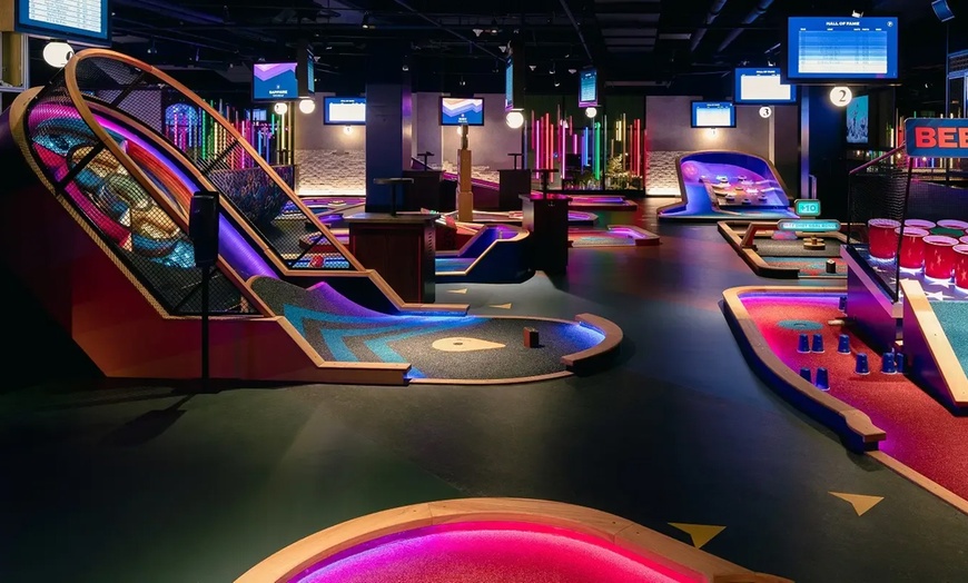 Image 2: Upscale, Tech-Infused Mini Golf for 2 or 4 - Tax Included