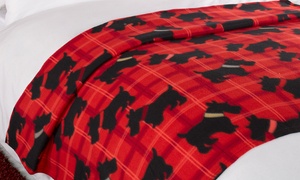 Cosy Printed Fleece Blanket