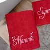 Image 12: Coppia asciugamani idea regalo per la festa della mamma