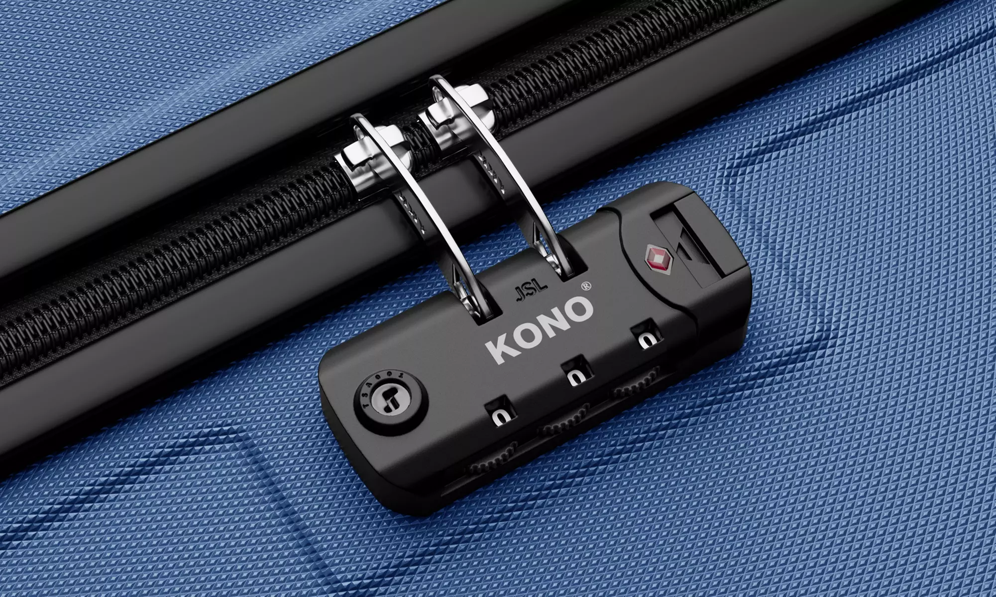 Kono ABS+PC 32 Zoll extra großer Koffer