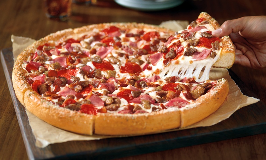 Image 2: Large Pizza or Pizza with Soft Drink at Pizza Hut Newcastle
