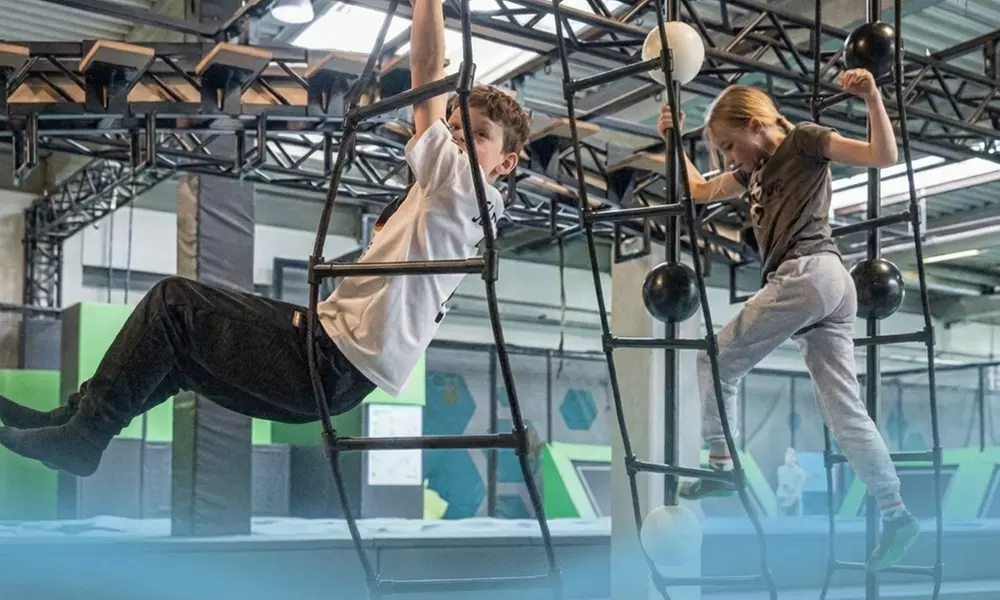 120 Min. Sprungspaß - Ticket für Trampolinhalle für 2, 4 oder 6 Pers.