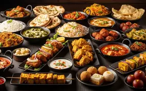 Aromareise nach Indien: 2-Gänge-Veggie-Menü mit Vor- und Hauptspeise für 1, 2 oder 4 Personen (bis  27% sparen)