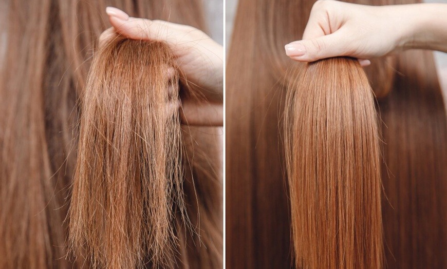 Image 2: Transform Your Tresses with Brazilian Blowout and Free Haircut!
