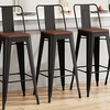 Image 1: Living And Home Limited Two- or Four-Piece Bar Stools Set