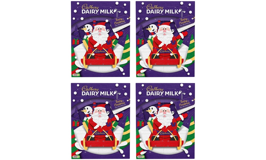 Image 2: Two, Four or Six Cadbury Advent Calendar 90g