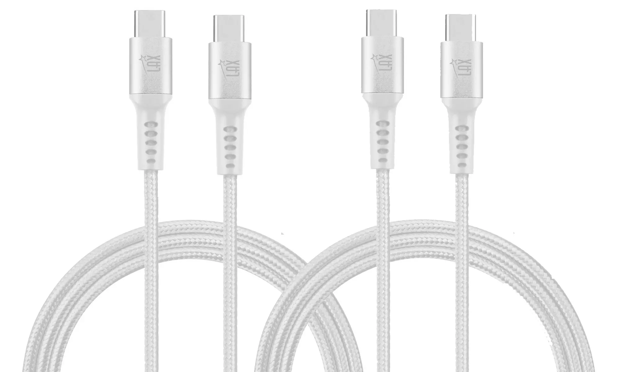 Nylon USB C to USB C Cable 6ft 60W, USB 2.0 for iPad Pro, iPad, MacBook & Galaxy