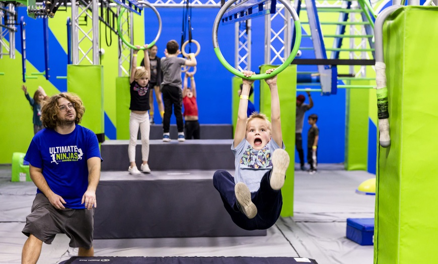 Image 1: Unleash Adventure: Open Gym Pass, Half-Day Camp or Full-Day Camp