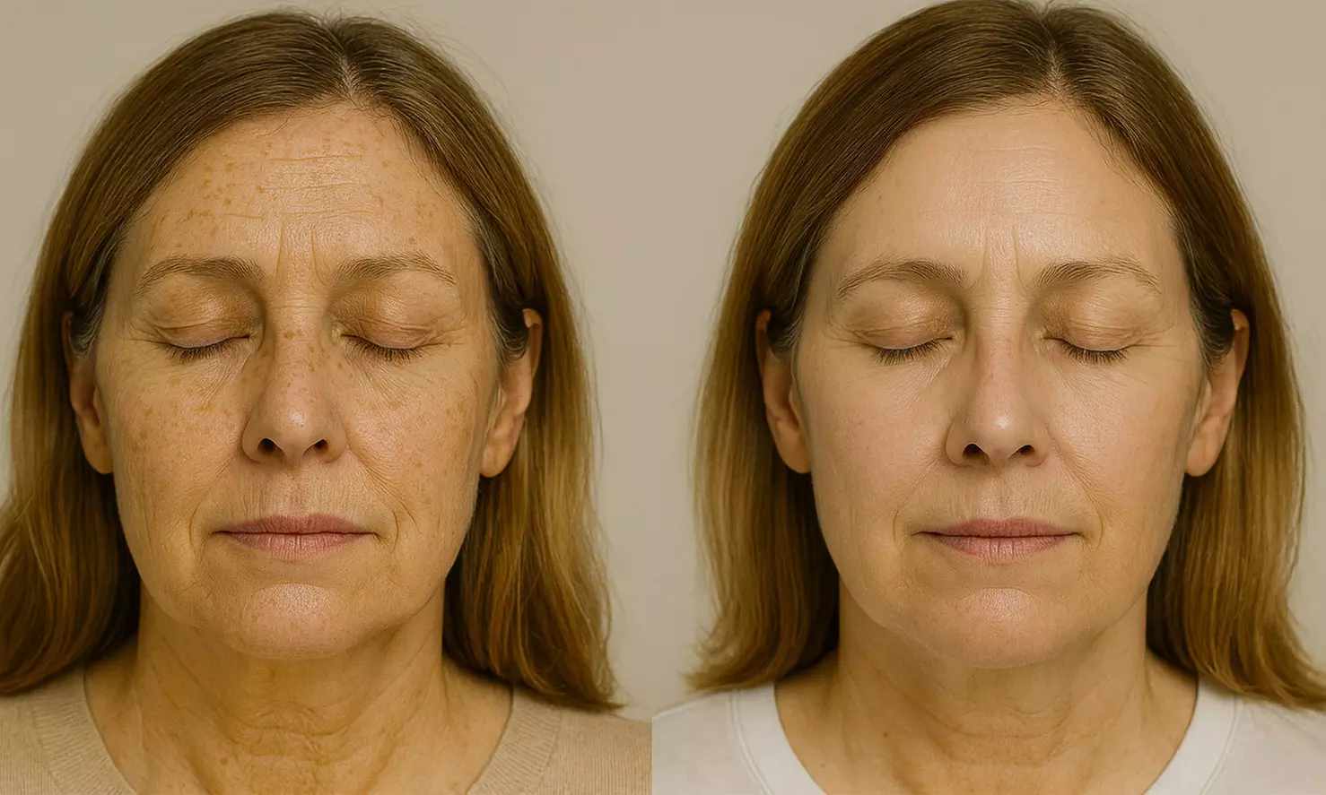 Radiant Skin with Laser Treatment: Hands, Face, Neck, and/or Décolleté