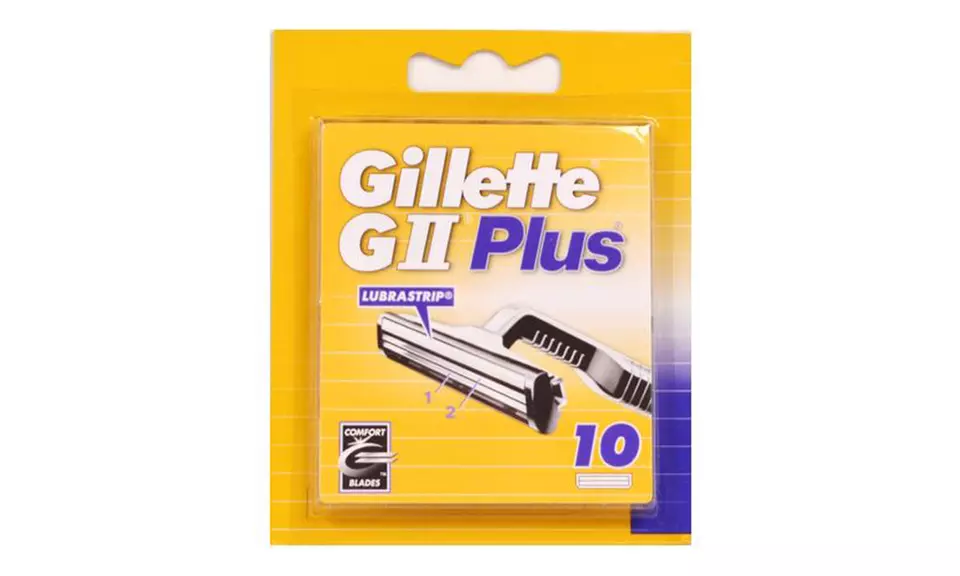 10 o 20 hojas de afeitar Gillette GII Plus - Primary Image