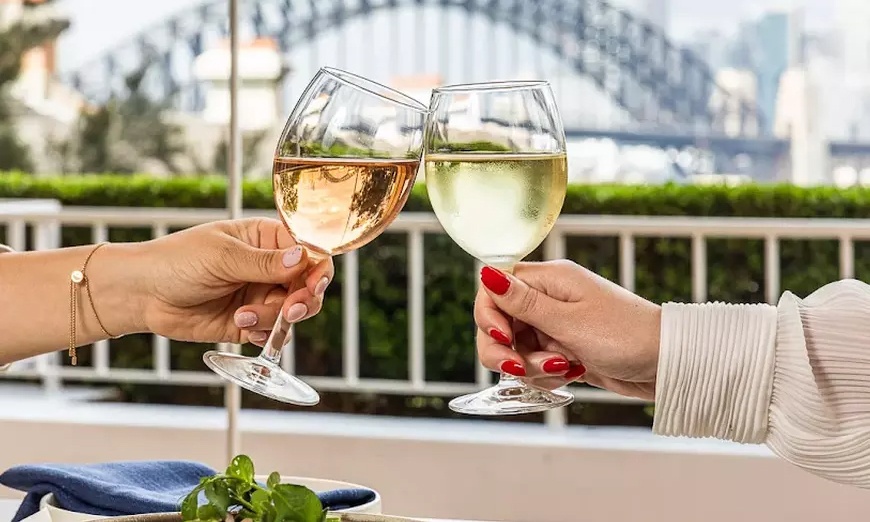 Image 8: Three- or Five-Course Australian Dining w/ Wine & Iconic Harbour View