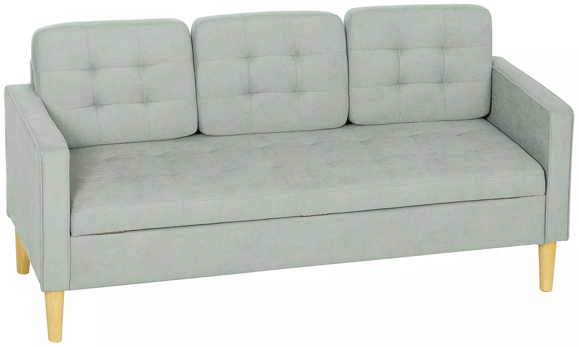 Homcom Three Seater Storage Sofa