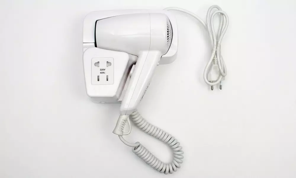 Asciugacapelli da parete da 1300W