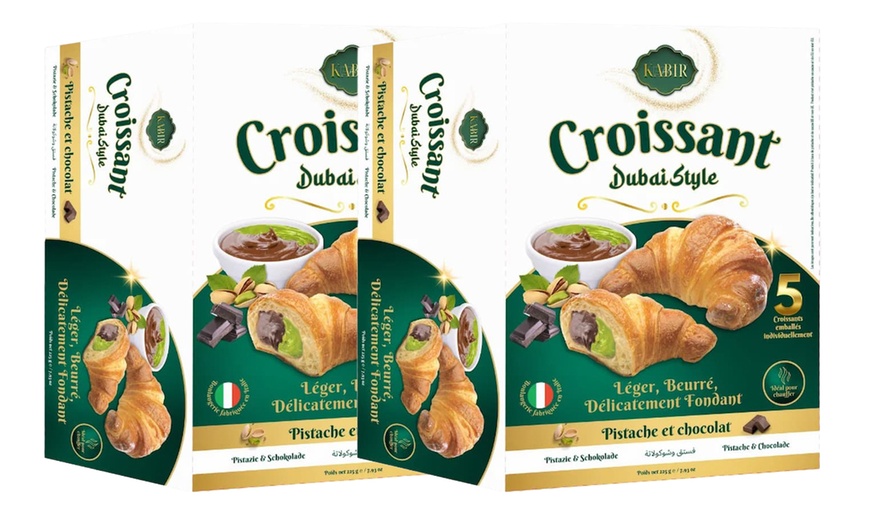 Image 17: Paquete de 5 croissants estilo Dubai con sabor a elegir de Kabir-BNL