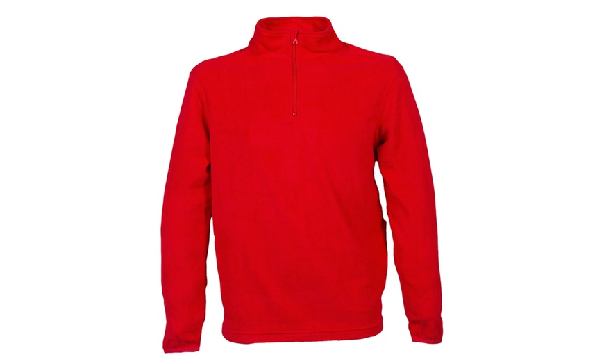 Image 5: 1 o 3 pile da uomo con zip di CLRS
