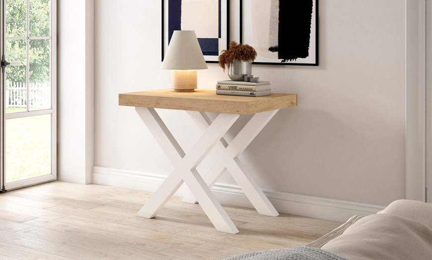 Image 9: Table console extensible 