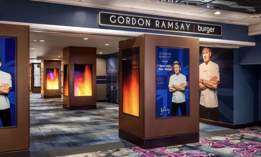 Image 6: Burgers & Views - Savor $80 Worth at Gordon Ramsay Burger, Flamingo Las Vegas