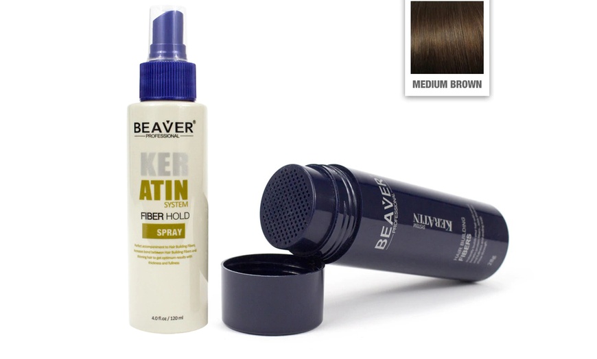 Image 17: Clone Beaver Hair Building Fibres and Beaver Fibre Hold Spray 