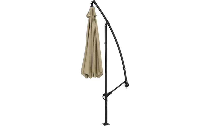 Image 3: 3M Cantilever Parasol Water-, UV-Resistant with Adjustable Height