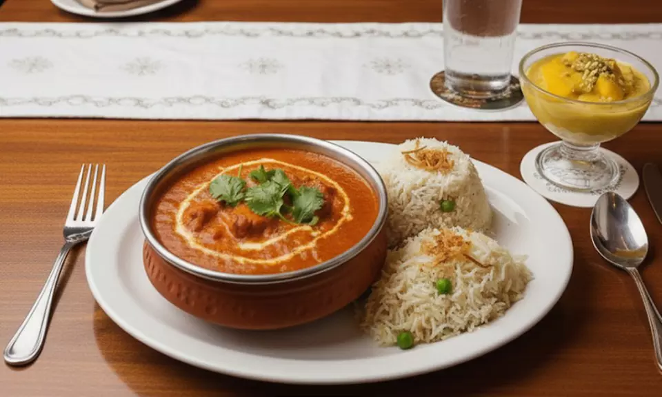 Indisches 3-Gänge-Mittagsmenü für 1, 2 oder 4 Personen