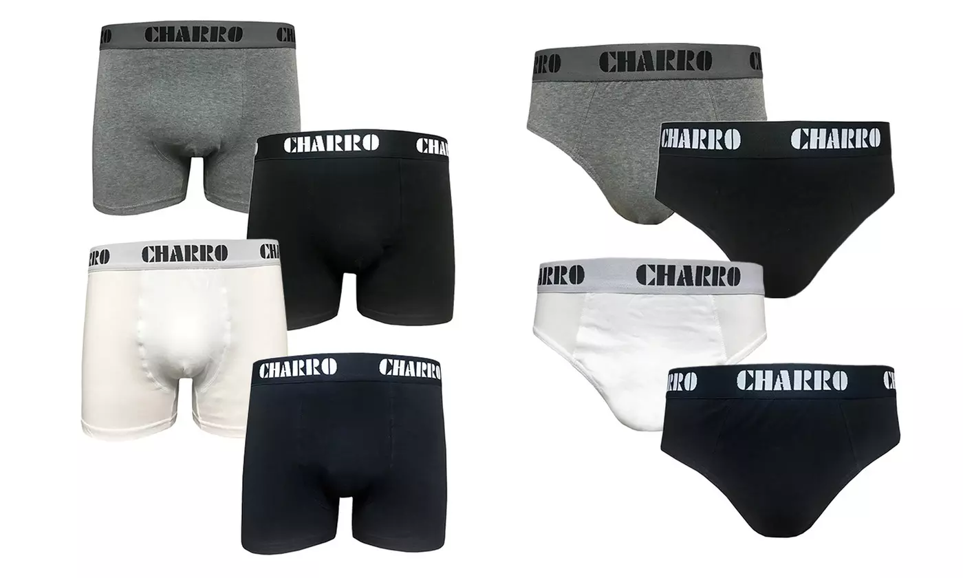 6 o 12 slip e boxer uomo El Charro